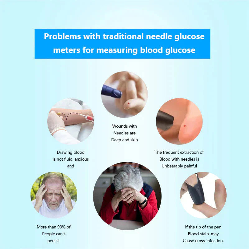 🔥Gran oferta - 50% de descuento🔥 Medidor de glucosa en sangre no invasivo